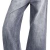 Low Rise Baggy Jeans for Women  Straight Wide Leg Denim Pants Casual Loose Boyfriend Jean Trouser
