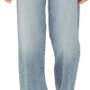 Women Loose & Low Rise Straight Leg Jeans